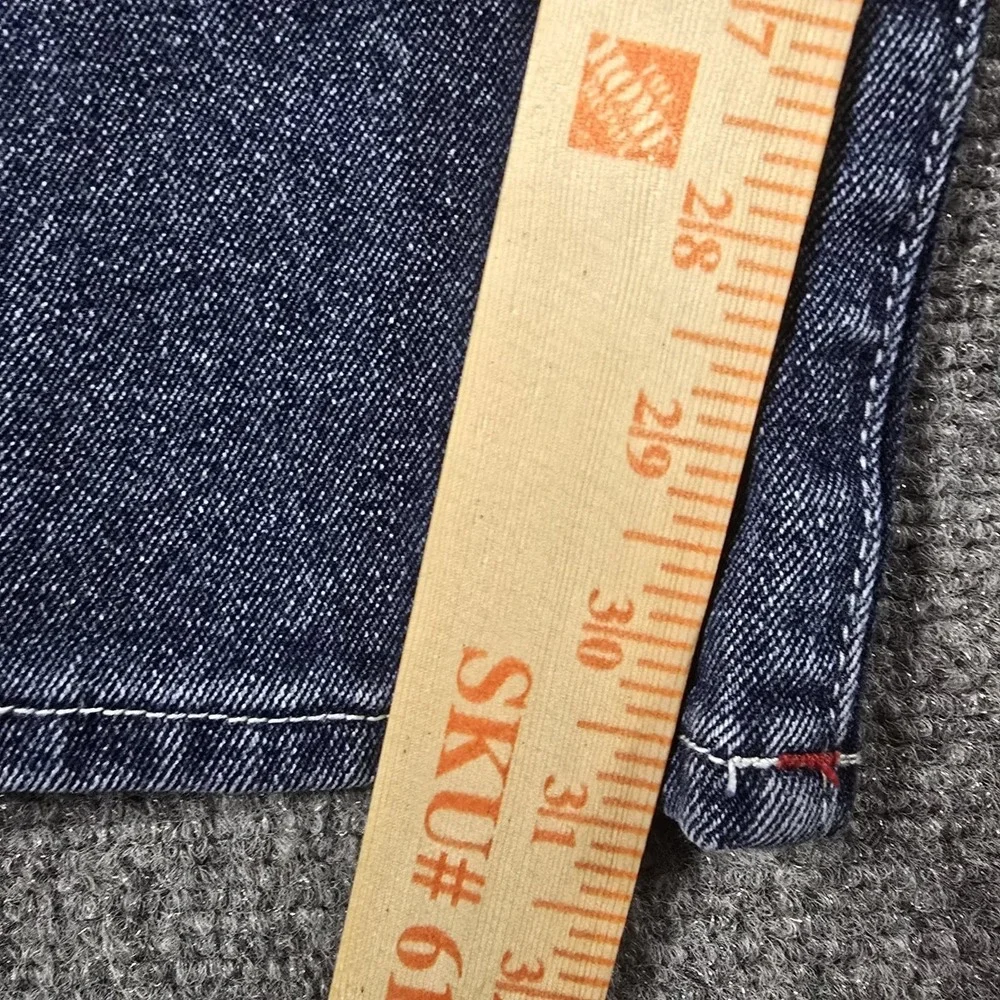 True Religion Rocco Relaxed Skinny Jeans Men's 38x30 Blue Stretch Denim